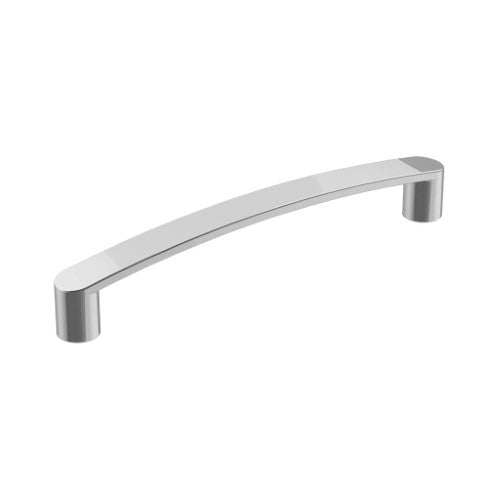 Rift Zinc Polished Chrome Cabinet Pull 4