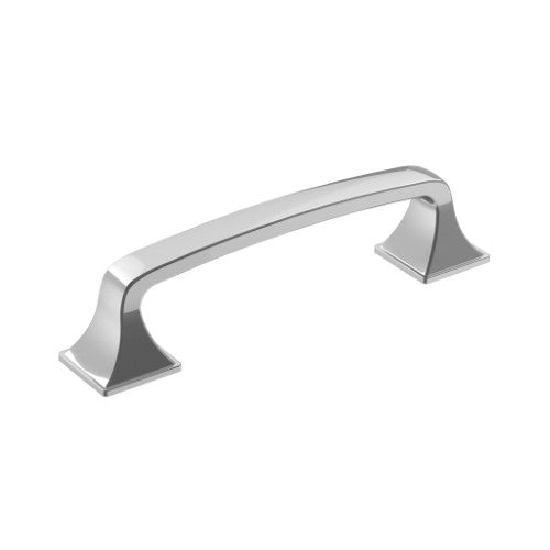 Ville Zinc Polished Chrome Cabinet Pull 2