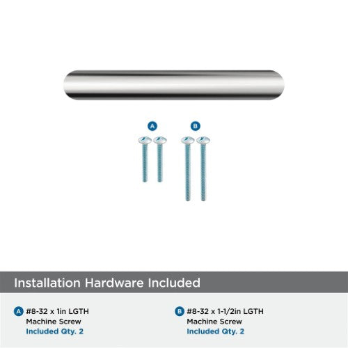 Revolve Stainless Steel Polished Chrome Cabinet Pull 9
