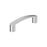 Rift Zinc Polished Chrome Cabinet Pull 1