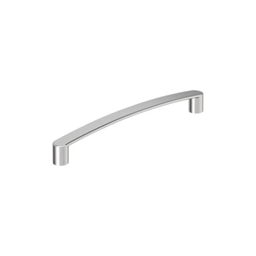 Rift Zinc Polished Chrome Cabinet Pull 2