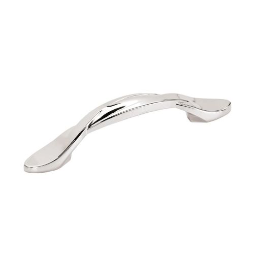 Intertwine Aluminum Polished Chrome Cabinet Pull 1