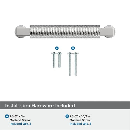 Balata Zinc Polished Chrome Cabinet Pull 20