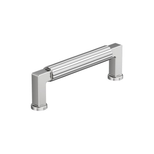 Ballard Zinc Polished Chrome Cabinet Pull 4