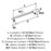 Ballard Zinc Polished Chrome Cabinet Pull 14