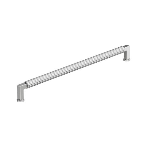 Ballard Zinc Polished Chrome Cabinet Pull 2
