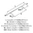 Bar Pulls Carbon Steel Polished Chrome Cabinet Pull 20