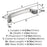 Bellamy Zinc Polished Chrome Cabinet Pull 9