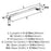 Bellamy Zinc Polished Chrome Cabinet Pull 14