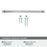 Bellamy Zinc Polished Chrome Cabinet Pull 21
