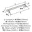 Bronx Zinc & Stainless Steel Polished Chrome Cabinet Pull 10