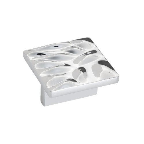 Calathea Zinc Polished Chrome Cabinet Pull 4