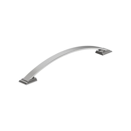 Candler Zinc Polished Chrome Cabinet Pull 1