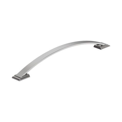 Candler Zinc Polished Chrome Cabinet Pull 2