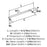 Coble Zinc Polished Chrome Cabinet Pull 13