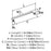 Cowrie Zinc Polished Chrome Cabinet Pull 12