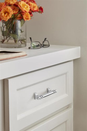 Davenport Zinc Polished Chrome Cabinet Pull 31