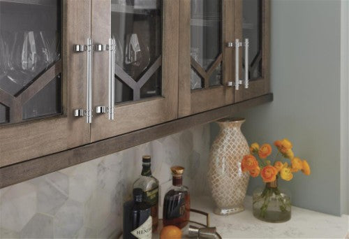 Davenport Zinc Polished Chrome Cabinet Pull 21