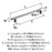 Davenport Zinc Polished Chrome Cabinet Pull 16