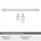 Destine Zinc Polished Chrome Cabinet Pull 42