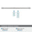 Destine Zinc Polished Chrome Cabinet Pull 24