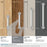 Dupont Circle Zinc Polished Chrome Cabinet Pull 28