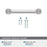 Dupont Circle Zinc Polished Chrome Cabinet Pull 21