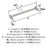 Dupont Circle Zinc Polished Chrome Cabinet Pull 15