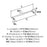 Enlivity Zinc Polished Chrome Cabinet Pull 13