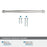 Enlivity Zinc Polished Chrome Cabinet Pull 19
