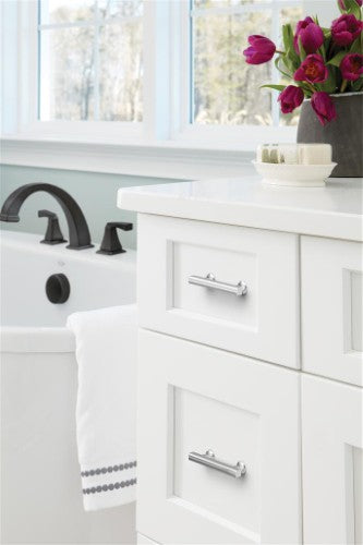 Everett Zinc Polished Chrome Cabinet Pull 22