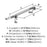 Everett Zinc Polished Chrome Cabinet Pull 14