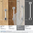 Exceed Zinc Polished Chrome Cabinet Pull 37