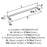 Factor Zinc Polished Chrome Cabinet Pull 16