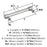Faircrest Zinc & Steel Polished Chrome Cabinet Pull 13