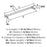Faircrest Zinc & Steel Polished Chrome Cabinet Pull 9