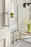 Faraday Zinc Polished Chrome Cabinet Pull 27