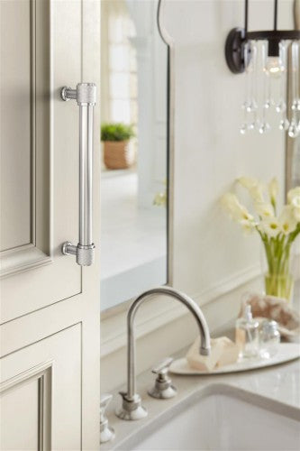 Faraday Zinc Polished Chrome Cabinet Pull 28