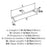 Faraday Zinc Polished Chrome Cabinet Pull 9