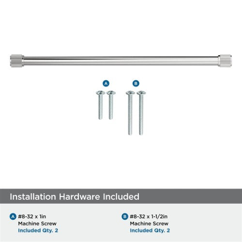 Farewind Zinc Polished Chrome Cabinet Pull 18