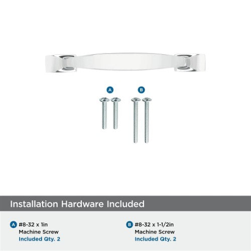 Highland Ridge Zinc Polished Chrome Cabinet Pull 31