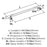 Kane Zinc Polished Chrome Cabinet Pull 14