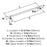 Kane Zinc Polished Chrome Cabinet Pull 15