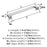 Lintel Zinc Polished Chrome Cabinet Pull 15