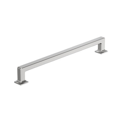 Lintel Zinc Polished Chrome Cabinet Pull 1