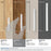 Monument Aluminum Polished Chrome Cabinet Pull 30