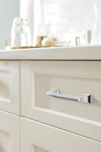 Mulholland Zinc Polished Chrome Cabinet Pull 16