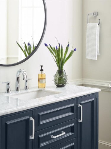 Mulholland Zinc Polished Chrome Cabinet Pull 27