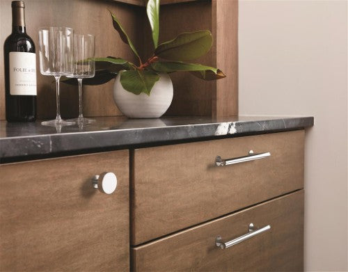 Radius Stainless Steel Polished Chrome Cabinet Pull 20