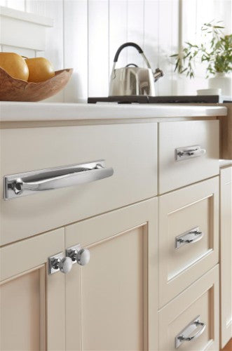 Renown Zinc Polished Chrome Cabinet Pull 22